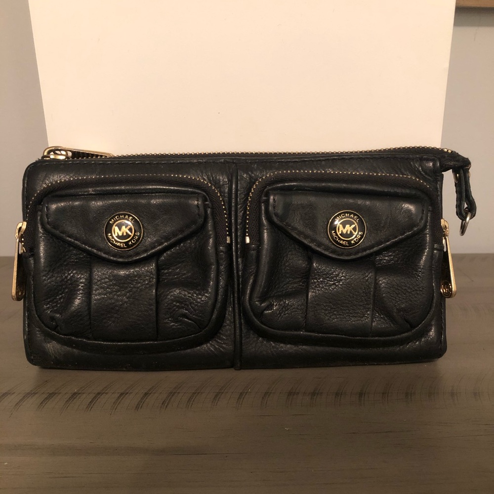 Michael Kors Black Leather Wallet